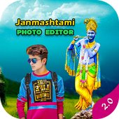 Janmashtami Photo Editor - Krishna Photo Suit icon