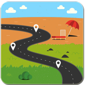 GPS map icon