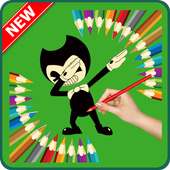 New Coloring Game of Bendy on 9Apps