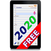 Agenda 2020 free icon
