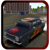 Old Modified Car Driving icon