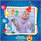Happy Birthday Photo Frame icon
