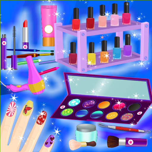Beauty Makeup and Nail Salon Games icon