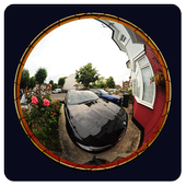 eye fish camera icon