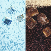 Water and cola live wallpaper icon