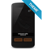 ikon Leather Theme - BIG! caller ID