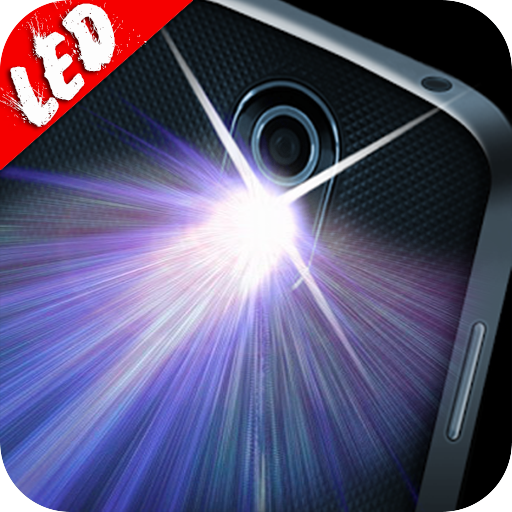 LED FLASH LIGHT:  ultra HD FLASH mobile light icon