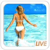 Sexy Bikini Girl wallpaper icon