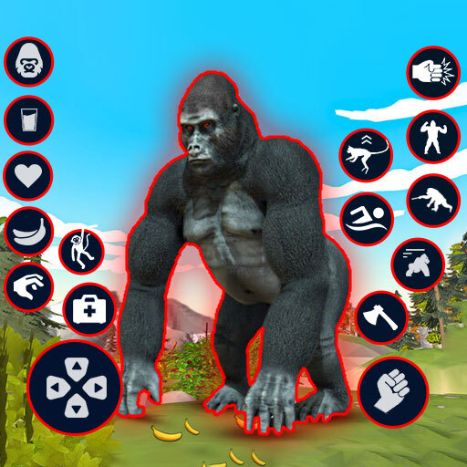 Wild Gorilla Family Simulator icon