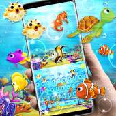 Ocean Fish Keyboard on 9Apps