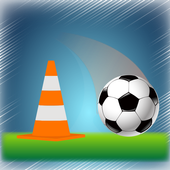 bouncy soccer ball icon