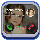 Gio Calling Screen Caller ID أيقونة