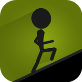 Running Stickman icon