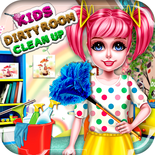 schmutziges Zimmer aufräumen icon