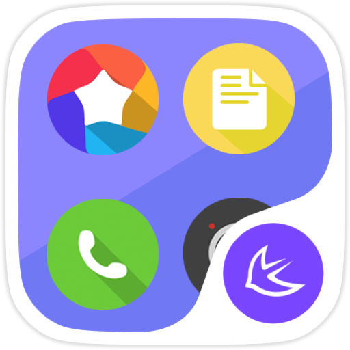 Color Shadow theme for APUS icon