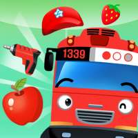 타요 빨간색 색깔놀이 - 색칠하기, 스티커놀이, 색깔 게임 on 9Apps