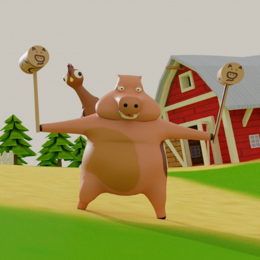 Piggy War - battle arena battles icon