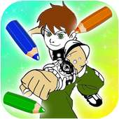 Ben Coloring Game