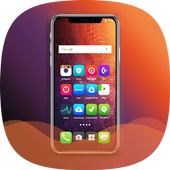 Theme &amp; Launcher for iPhone X icon