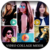 Video Collage Mixer : Mix Video And Music icon