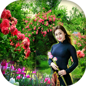 Garden Photo Frames : Garden HD Image Editor أيقونة