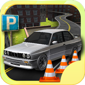 Old Car Parking icon