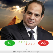 Fake Call Sisi أيقونة