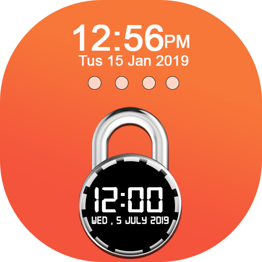 Screen Lock Time Passcode, Advanced Lock Screens icon