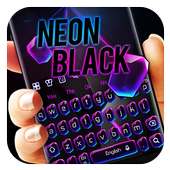 Neon Black Crystal Keyboard on 9Apps