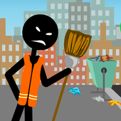 Stickman Janitor Killer icon