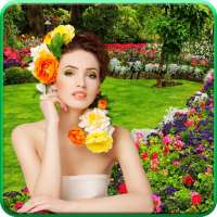 Garden Photo Maker : Garden Photo Frames Editor