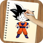 How to Draw DBZ New icon