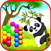 Panda Hexa Block Puzzle icon