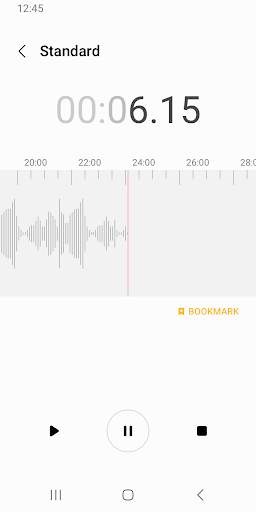 Samsung Voice Recorder screenshot 2