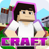 Craft 3d Block PvP Arena Building Simulator Game icon