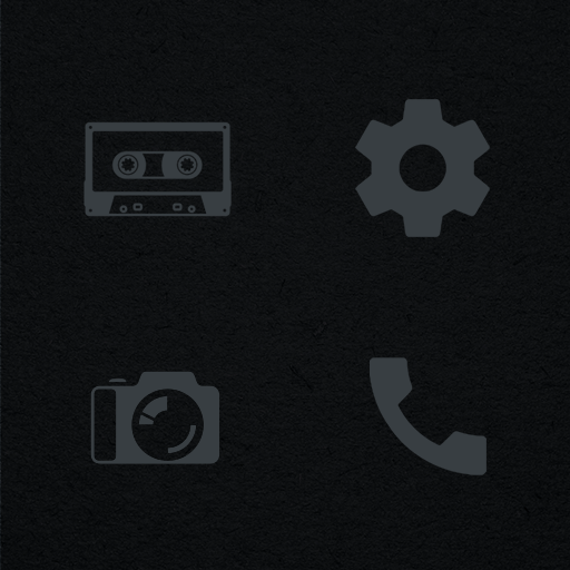 Murdered Out - Black Icon Pack icon