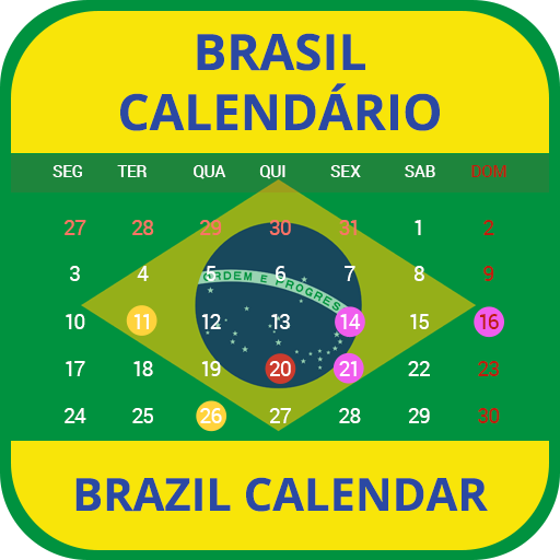 Brasil Calendário 2021 icon