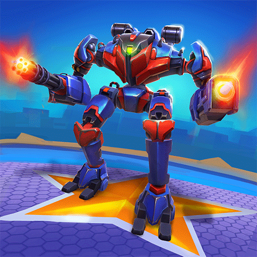 Star Robots. Mech war icon