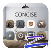 Concise Theme - ZERO Launcher icon