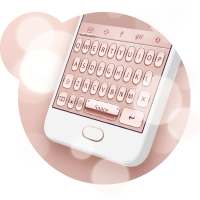 Rose Gold Keyboard Theme