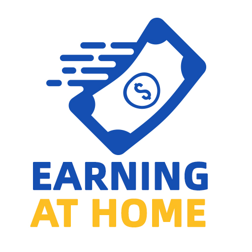 Earning at home icon