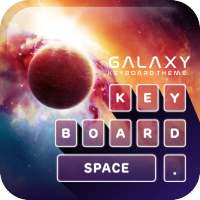 Tema Keyboard Shiny GalaxyWeed