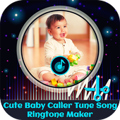 Cute Baby Caller Tune Song-Ringtone Maker icon