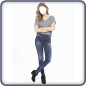 Jeans Selfie Women Dress icon