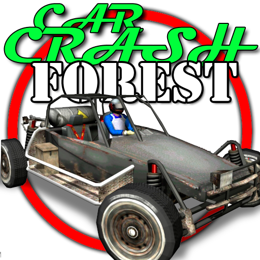 Car Crash Forest racing game icon