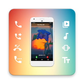 Video Caller Screen, Incoming,Outgoing,Missed Call icon
