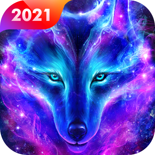 Galaxy Wolf Live Wallpaper Themes icon