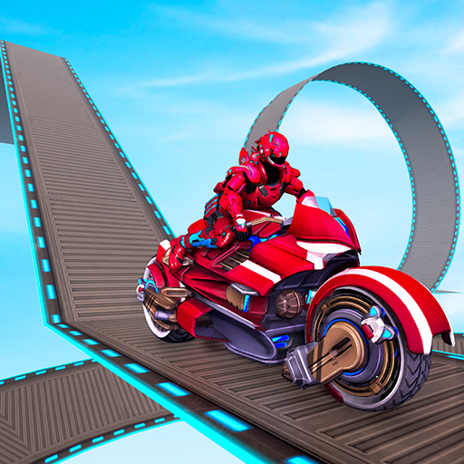 Impossible Bike Stunts Racing – Robot Bike Games icon