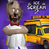 Scary Granny Ice Scream Horror Neighbor - GamePlay أيقونة