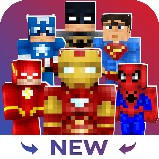 Superhero Skins أيقونة